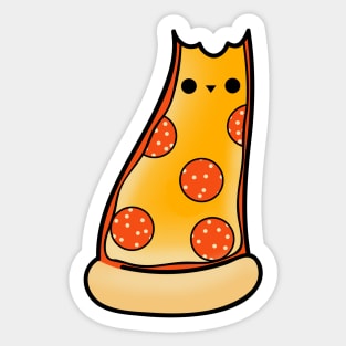 Purrpurroni and Cheese - Pizza Cat Sticker